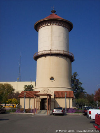 watertower, Downtown, Fresno, California, United States 2008,travel, photography