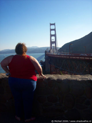 Golden Gate Bridge, Sausalito, California, United States 2008,travel, photography