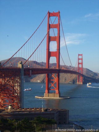 Golden Gate Bridge, San Francisco, California, United States 2008,travel, photography