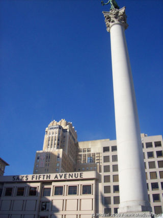 Union Square, San Francisco, California, United States 2008,travel, photography