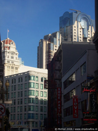 Union Square, San Francisco, California, United States 2008,travel, photography