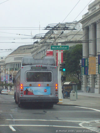 Van Ness ST, San Francisco, California, United States 2008,travel, photography