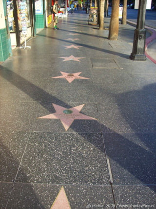  Hollywood Walk Fame on Walk Of Fame  Hollywood Blv  Hollywood  Los Angeles Area  California