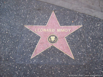 Walk of Fame, Hollywood BLV, Hollywood, Los Angeles area, California, United States 2008,travel, photography