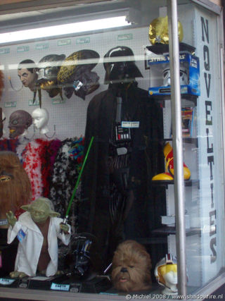 Star Wars,Dart Vader,suit, Hollywood BLV, Hollywood, Los Angeles area, California, United States 2008,travel, photography