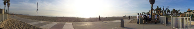 Windward Plaza panorama Windward Plaza, Venice Beach, Venice, Los Angeles area, California, United States 2008,travel, photography, panoramas