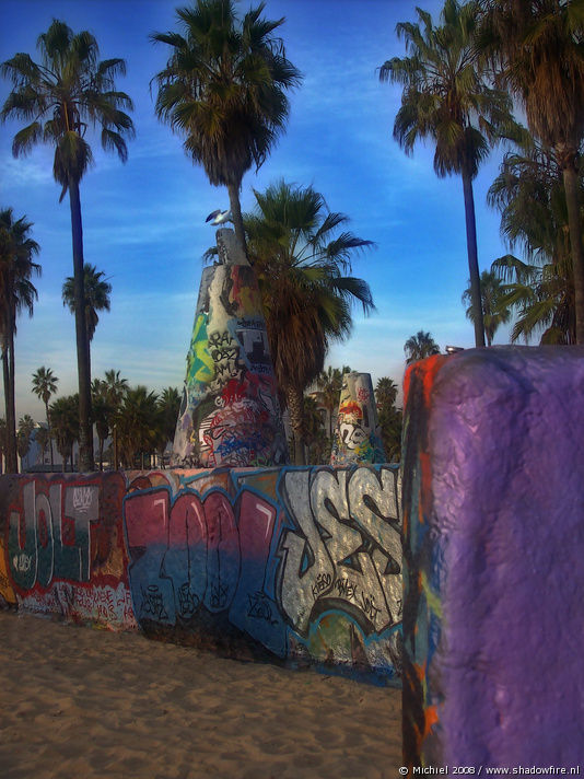 Windward Plaza, Venice Beach, Venice, Los Angeles area, California, United States 2008,travel, photography