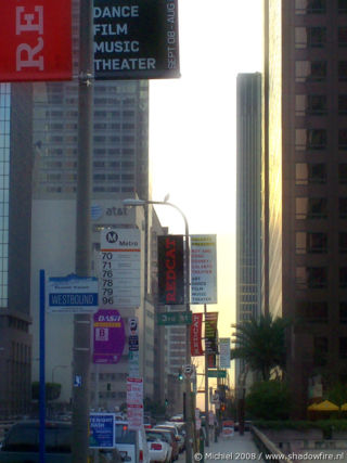 Grand AVE, Downtown, Los Angeles, California, United States 2008,travel, photography