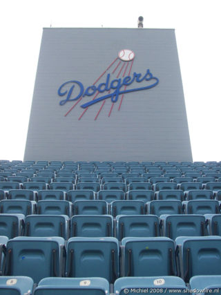 Dodgers, baseball, stadium, Los Angeles, California, United States 2008,travel, photography