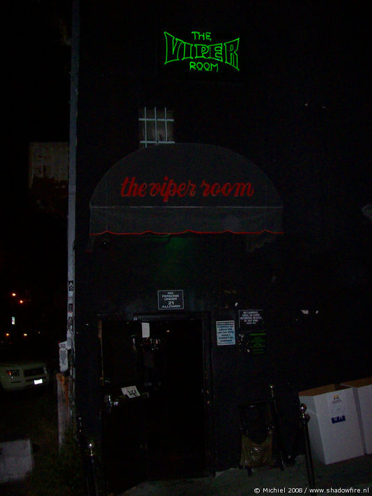 The Viper Room, Sunset BLV, Hollywood, Los Angeles area, California, United States 2008,travel, photography,favorites