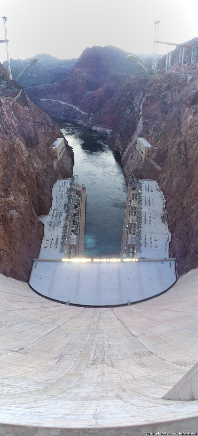 Hoover Dam panorama Hoover Dam, Nevada, United States 2008,travel, photography,favorites, panoramas