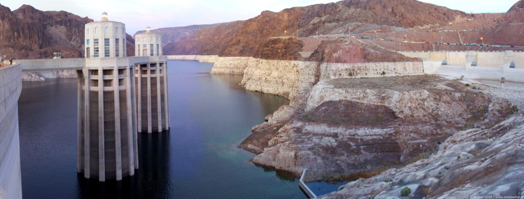 Hoover Dam panorama Hoover Dam, Arizona, United States 2008,travel, photography, panoramas