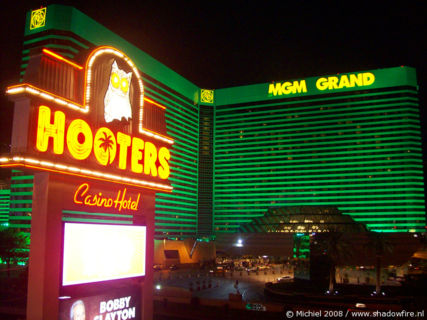 Hooters Casino, Tropicana AVE, Las Vegas, Nevada, United States 2008,travel, photography