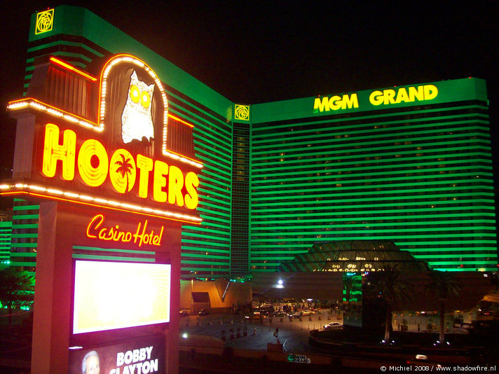 Hooters Casino, Tropicana AVE, Las Vegas, Nevada, United States 2008,travel, photography