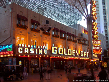 Golden Gate Casino, Freemont Street Experience, Downtown, Las Vegas, Nevada, United States 2008,travel, photography