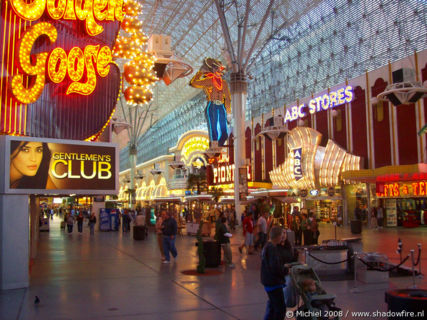 Freemont Street Experience, Downtown, Las Vegas, Nevada, United States 2008,travel, photography