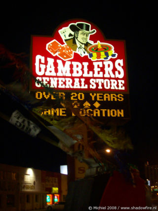 Gamblers General Store, Main STR, Downtown, Las Vegas, Nevada, United States 2008,travel, photography