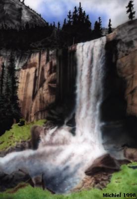 Artwork,Airbrush,Waterfall,favorites