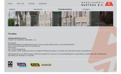 NVM wonen website RW work, websites, portfolio, xml, html, css, coldfusion, bmw