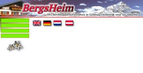 BergsHeim freelance work, websites, portfolio, html