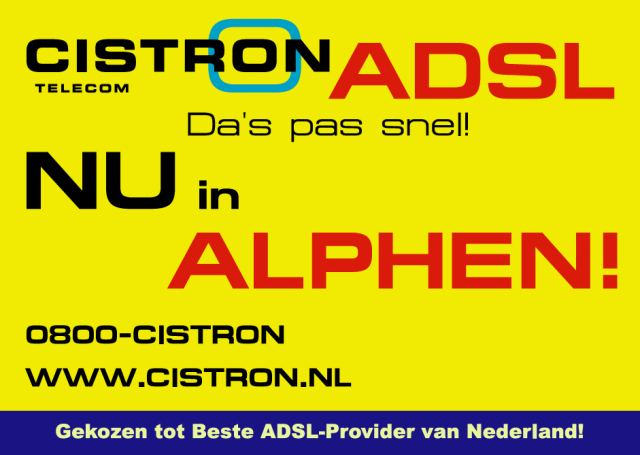 Cistron ADSL billboard ISP work, print, portfolio, Cistron, illustrator