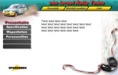 Van Iersel Rally Team ISP work, websites, portfolio, html