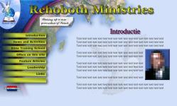 Rehoboth Ministries ISP work, websites, portfolio, html, javascript