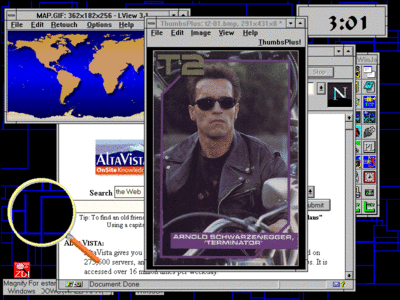 Windows 3.1 desktop screenshots,desktops